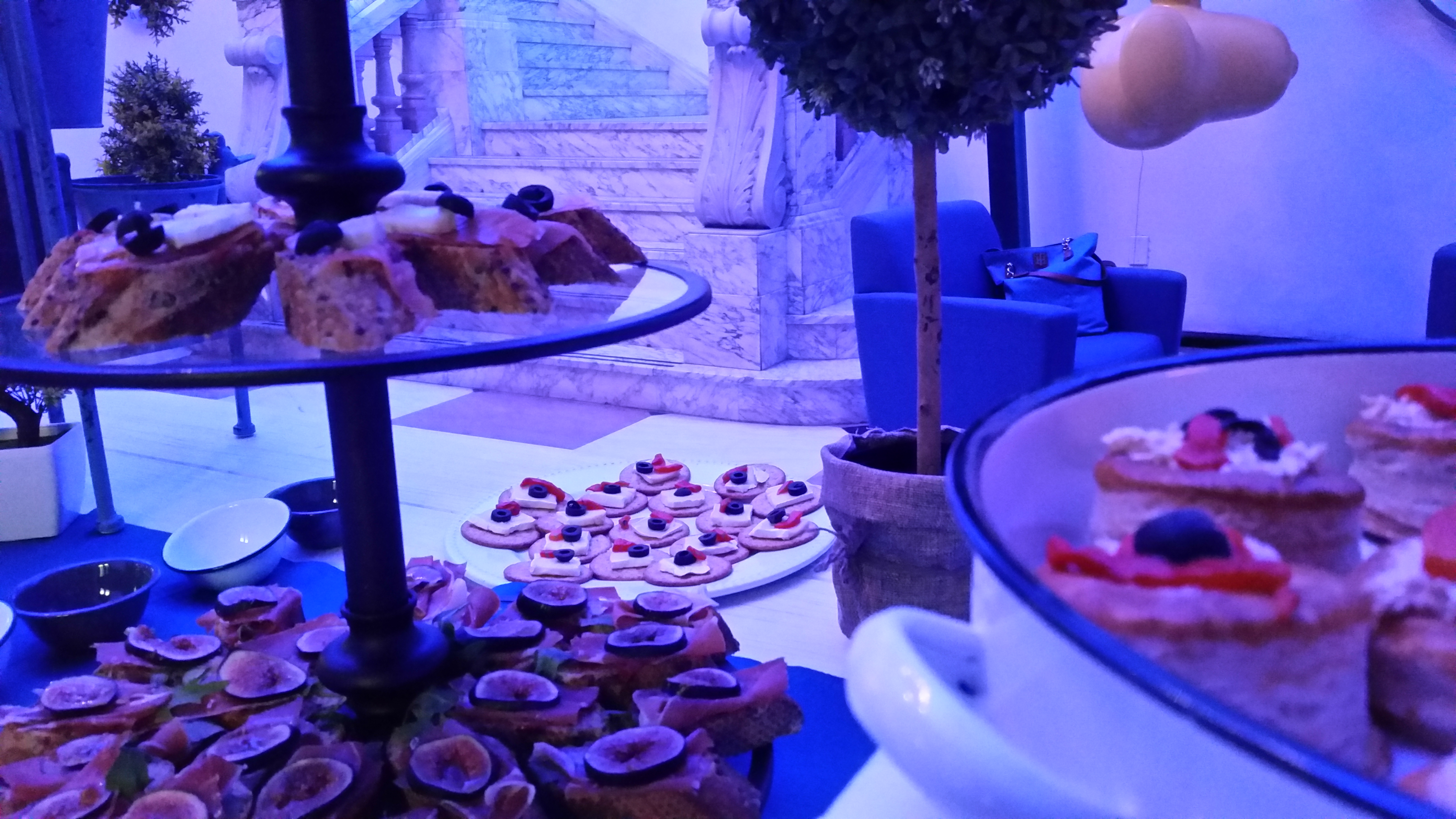 Estación de cócteles para evento