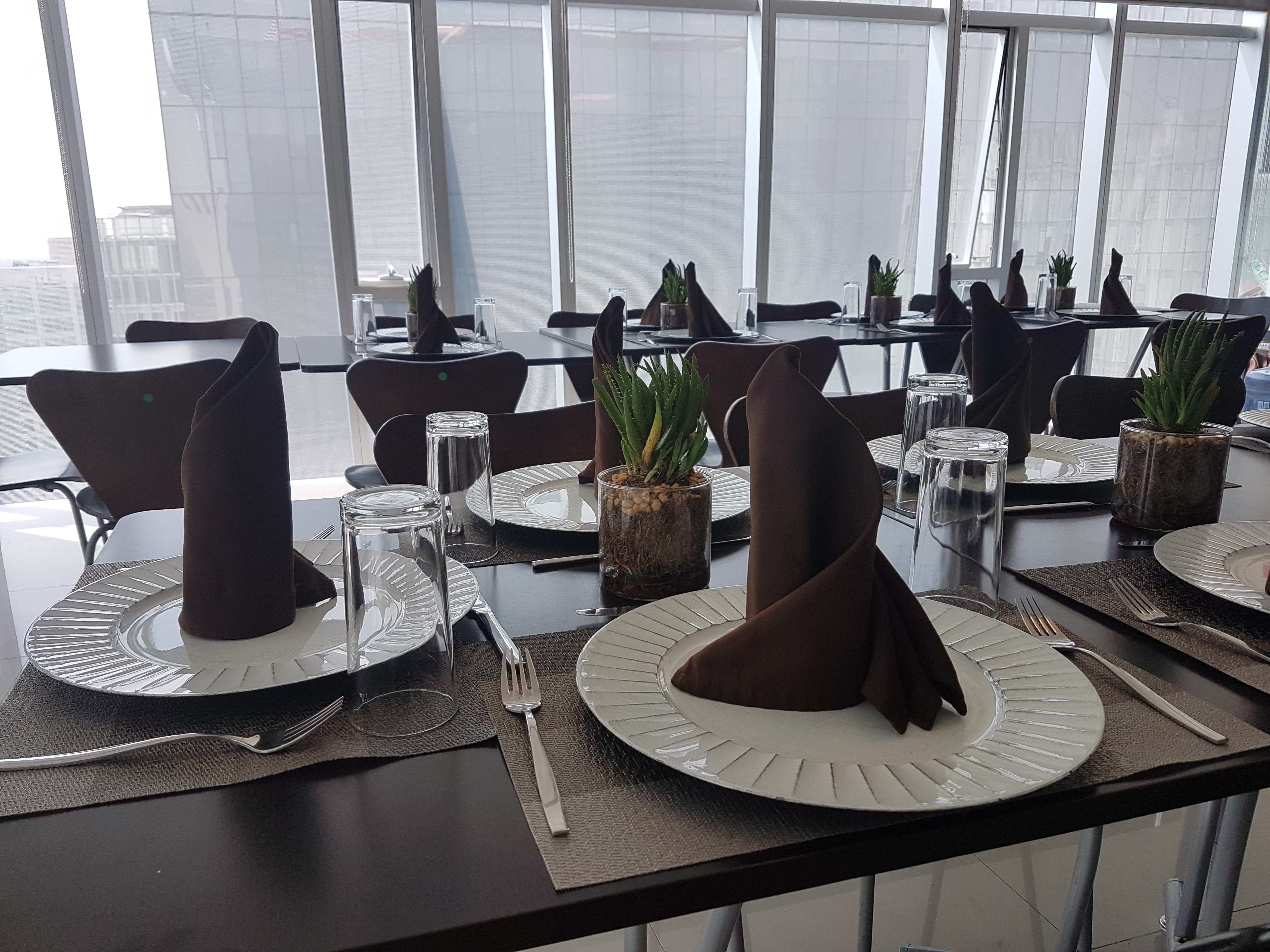Servicio de banquete para evento cultural