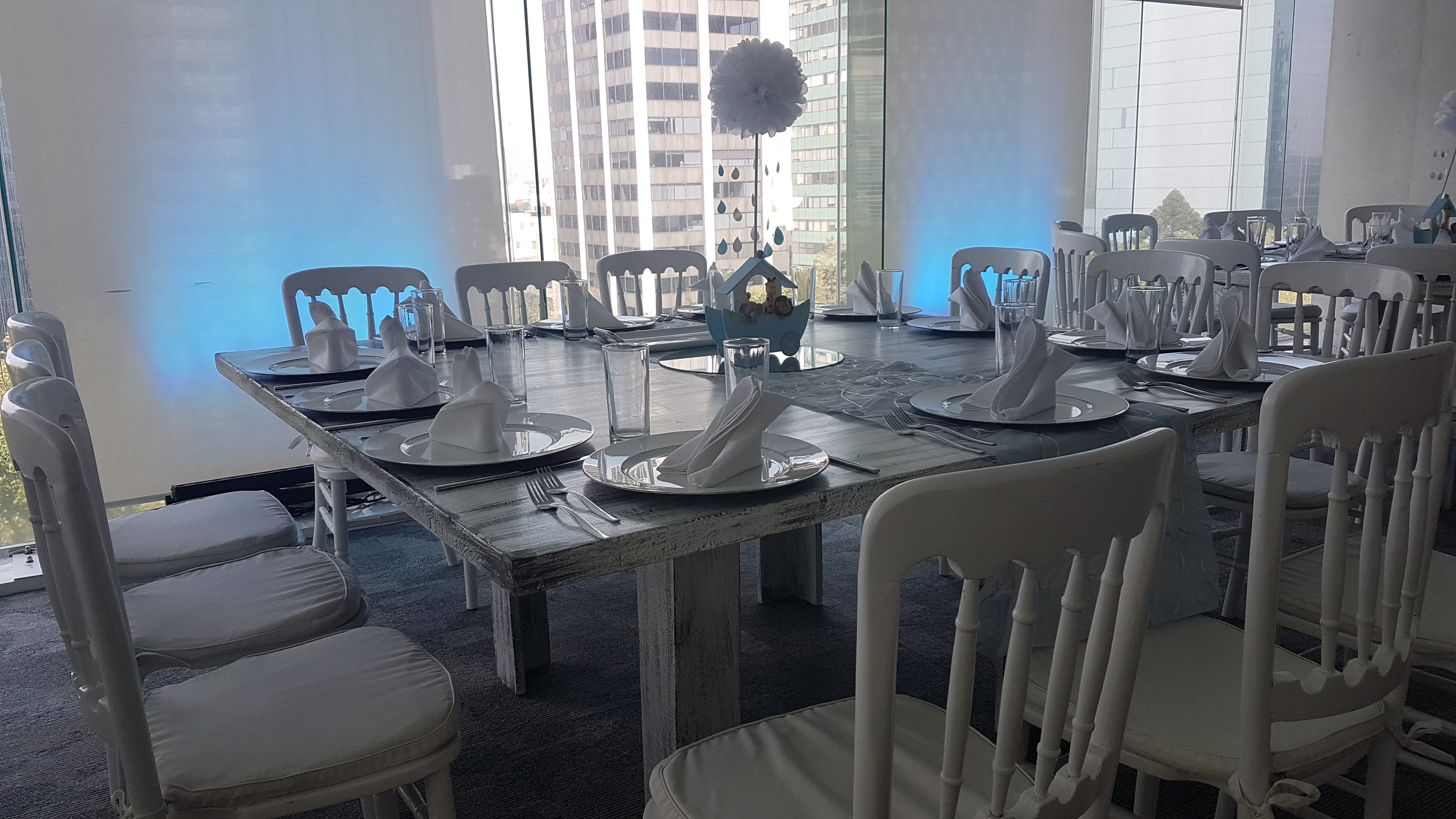 Servicio de banquete en salón de hotel
