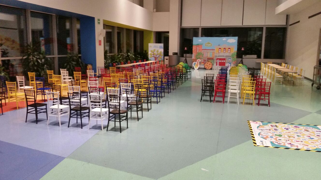 Mobiliario para salón de congreso hotelero
